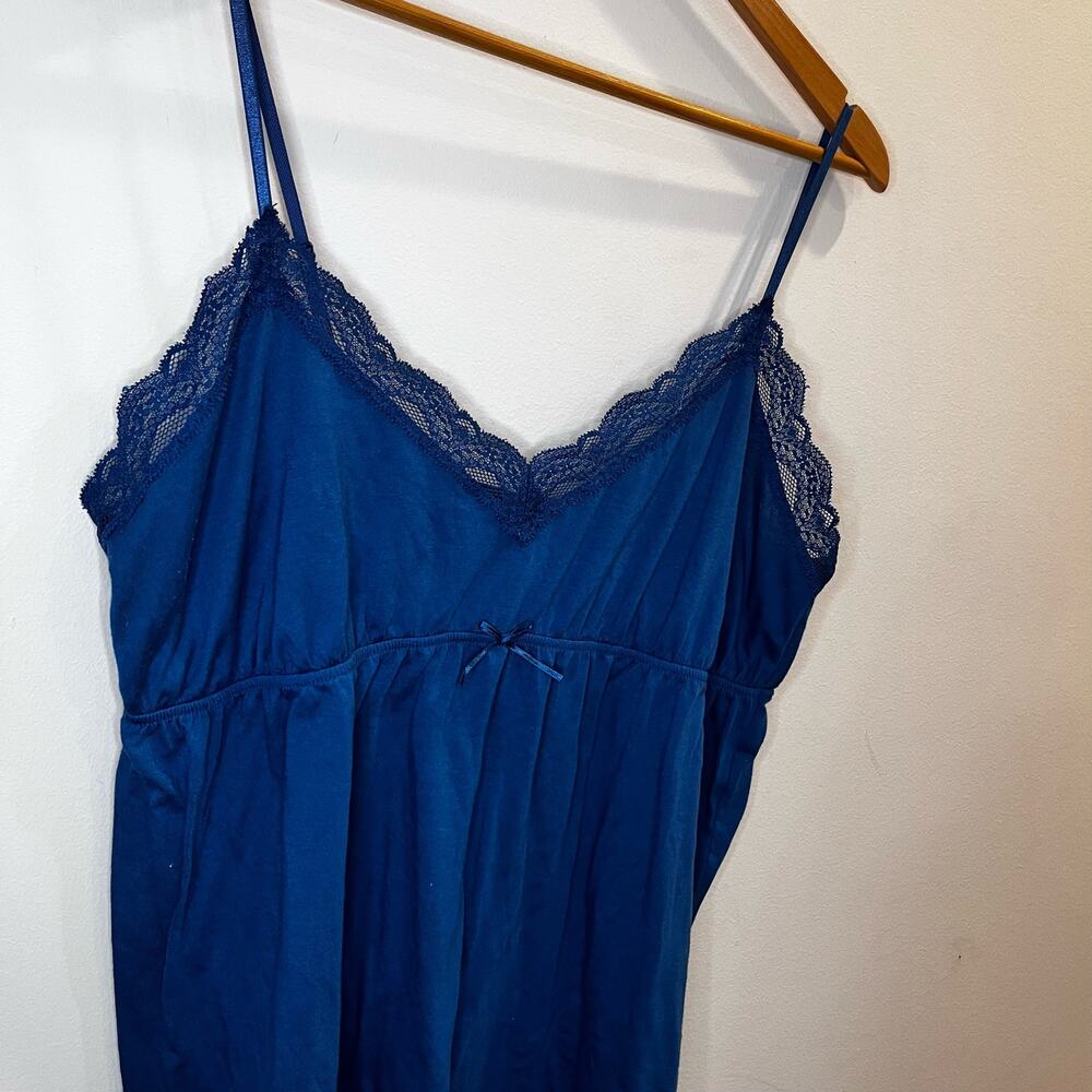 Old Navy Intimate Babydoll Y2K Lace Trim Spaghetti Strap Cami Size XL Adjustable - Picture 4 of 7